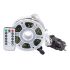 Гірлянда роса на пульті 200 метрів на 2000 led світлодіодів крапля на зеленому дроті синя 2000L200MGBL