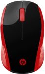 Миша HP 200, WL, червоний