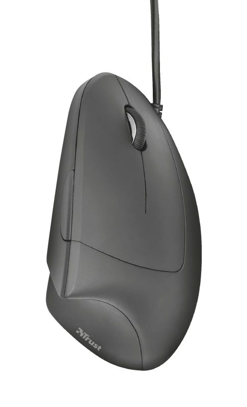Mouse Trust Verto Ergonomic, USB-A, Чорний