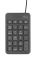 Keyboard membraneTrust Xalas USB-A Numeric Keypad 23Key, USB-A, Чорний