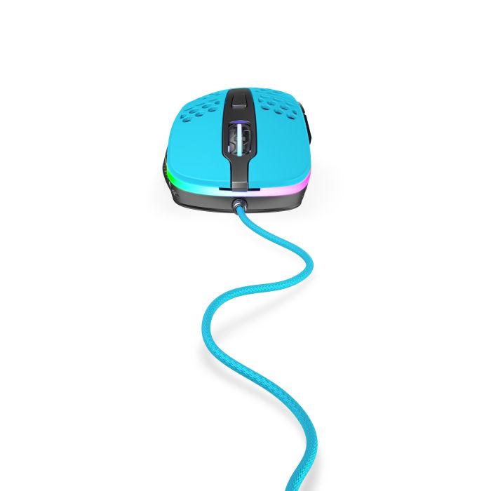 Mouse Xtrfy M4, USB-A, RGB, Miami Blue