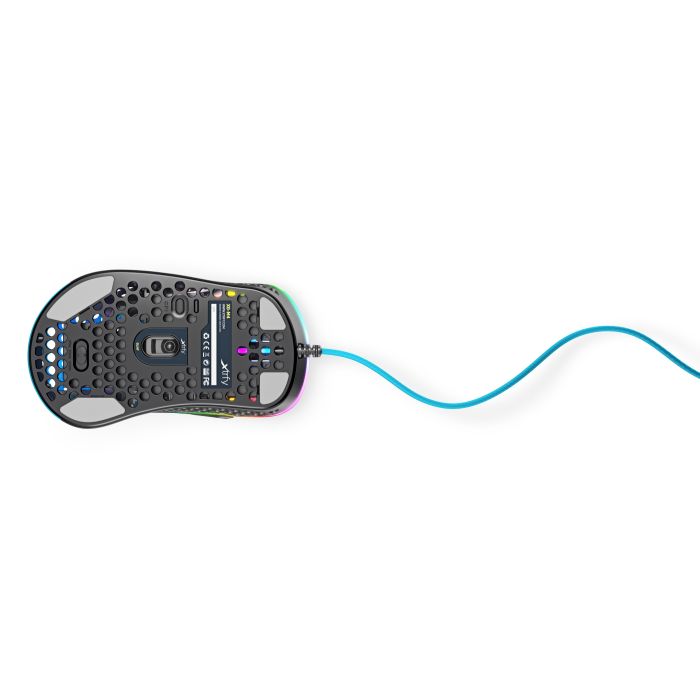 Mouse Xtrfy M4, USB-A, RGB, Miami Blue