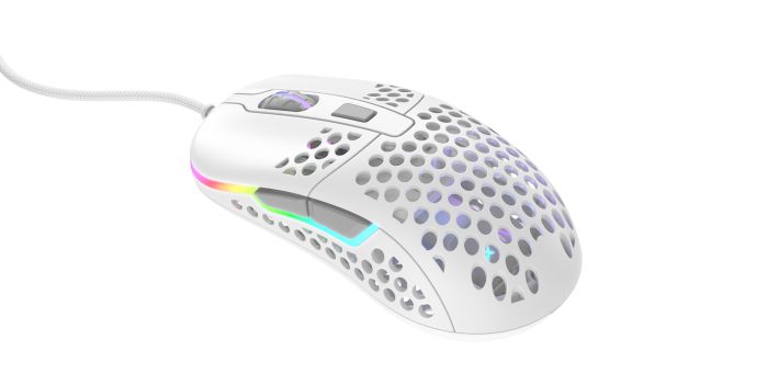 Миша Xtrfy M42, USB-A, RGB,  білий