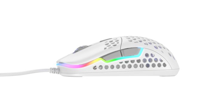 Миша Xtrfy M42, USB-A, RGB,  білий