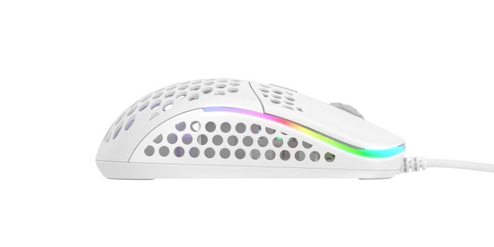 Миша Xtrfy M42, USB-A, RGB,  білий