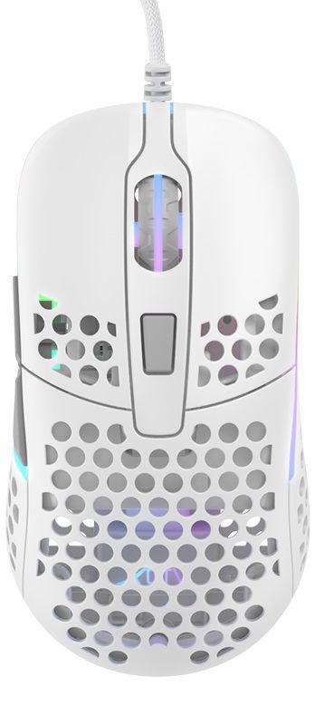 Миша Xtrfy M42, USB-A, RGB,  білий