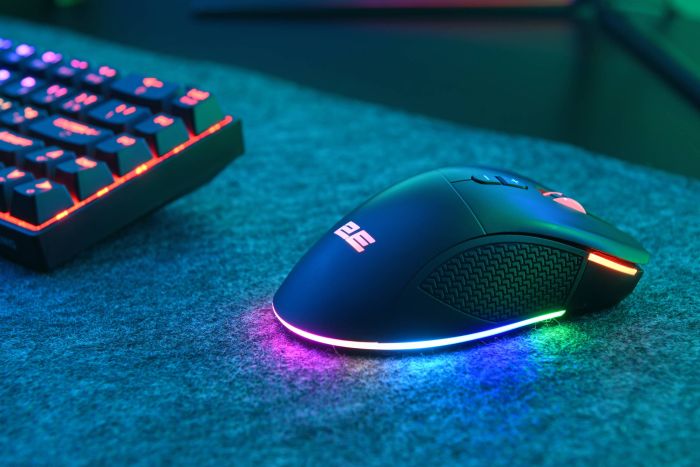 Мышь 2E GAMING MG350 WL, RGB, USB-A/WL, чёрный