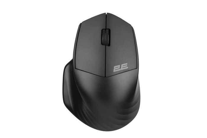 Мышь 2E MF280 Silent, WL/BT, чёрный
