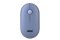 Мышь 2E MF300 Silent, WL/BT, синий