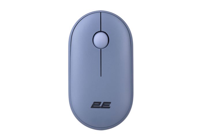 Мышь 2E MF300 Silent, WL/BT, синий