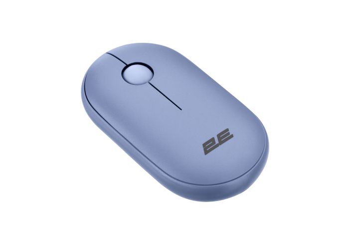 Мышь 2E MF300 Silent, WL/BT, синий