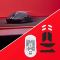 HyperX Mouse Pulsefire Haste 2, RGB, USB-A/WL/BT, black