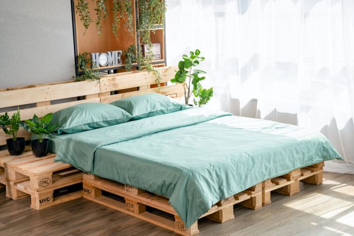 Пододеяльник ARDESTO Mix&Match, 160х220см, 100% хлопок, сатин, зеленый