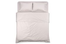 Fitted sheet ARDESTO Mix&Match 160x200+30cm, 100% cotton, sateen, ivory