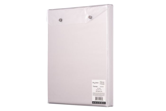 Duvet cover ARDESTO Mix&Match, 160x220cm, 100% cotton, sateen, ivory