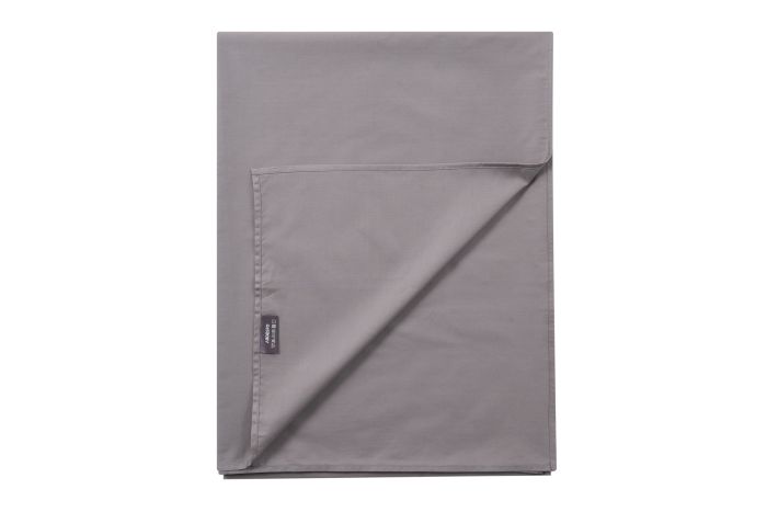 Flat sheet ARDESTO Mix&Match 180x240cm, 100% cotton, sateen, gray