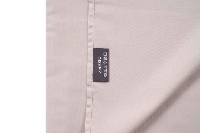 Flat sheet ARDESTO Mix&Match 180x240cm, 100% cotton, sateen, ivory