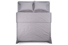 Duvet cover ARDESTO Mix&Match, 200x220cm, 100% cotton, sateen, gray