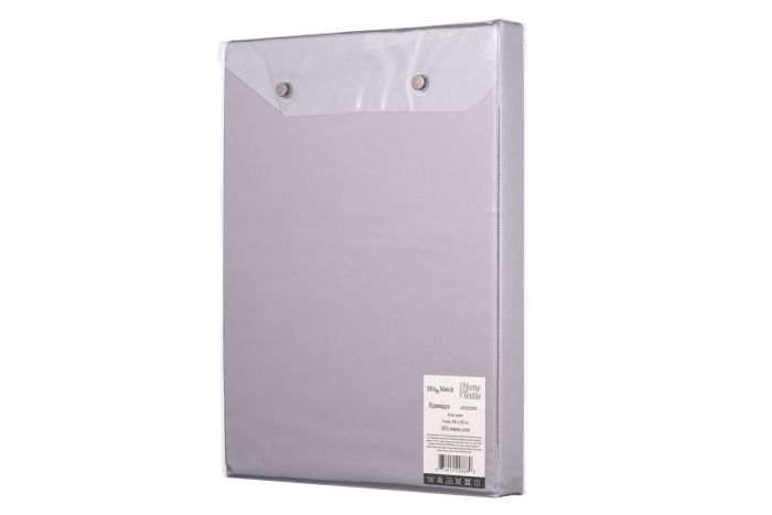 Підковдра ARDESTO Mix&Match, 200х220см, 100% бавовна, сатин, сірий