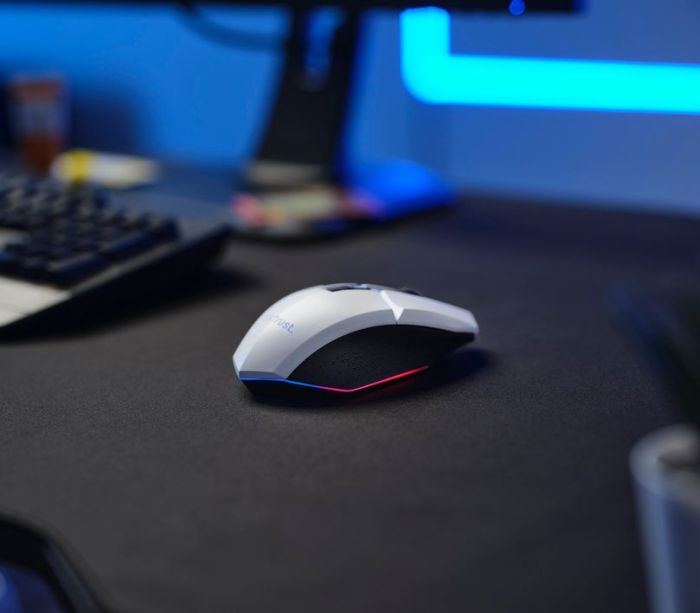 Мышь Trust GXT 110 FELOX, WL, Білий