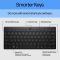 Клавиатура мембранная HP 350 Compact Multi-Device, 78key, BT, EN/UK, чёрный