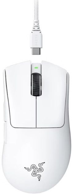 Мышь Razer Deathadder V3 Pro, USB-A/WL/BT, белый