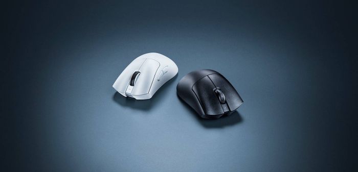 Мышь Razer Deathadder V3 Pro, USB-A/WL/BT, белый