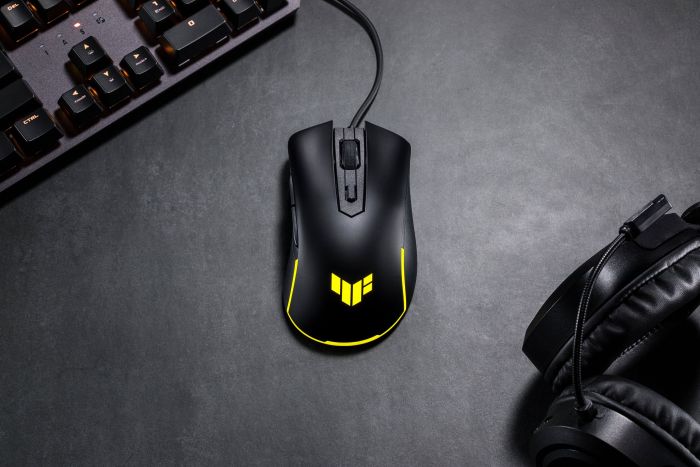 Миша ASUS TUF M3 GEN II, RGB, USB-A, чорний