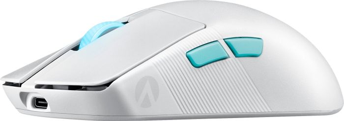 Миша ASUS ROG Harpe Ace Aim Lab Edition, RGB, USB-A/WL/BT, білий