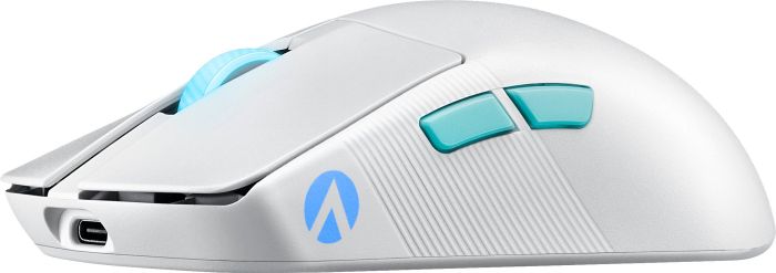 Миша ASUS ROG Harpe Ace Aim Lab Edition, RGB, USB-A/WL/BT, білий