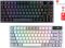 Клавіатура механічна ASUS ROG Azoth 81key, NX Red, USB-A/WL/BT, EN, RGB, білий