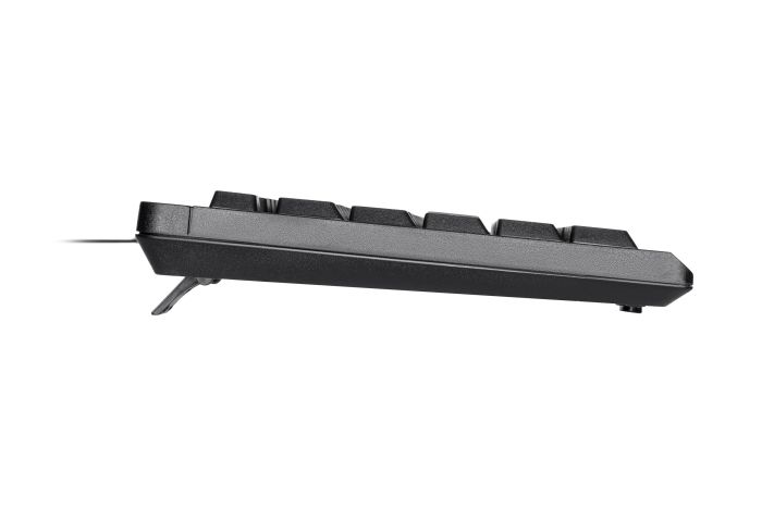 Клавиатура мембранная 2E KS108 104key, USB-A, EN/UK, чёрный