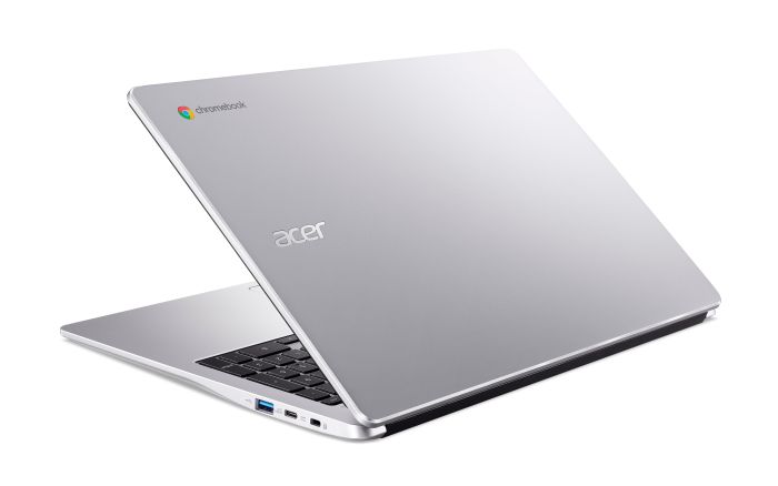 Ноутбук Acer Chromebook CB315-4HT 15" FHD IPS Touch, Intel C N4500, 8GB, F128GB, UMA, ChromeOS, сріблястий