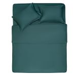 Duvet cover ARDESTO Mix&Match Premium, 200x220cm, 100% cotton, sateen, green