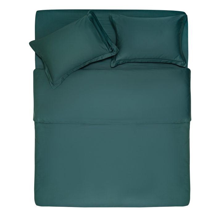 Простирадло ARDESTO Mix&Match Premium, 240x260см, 100% бавовна, сатин, зелений