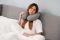 Подушка ортопедическая ARDESTO Sleepwell Travel, 34х29х10см, для шеи, пена мемори, серый