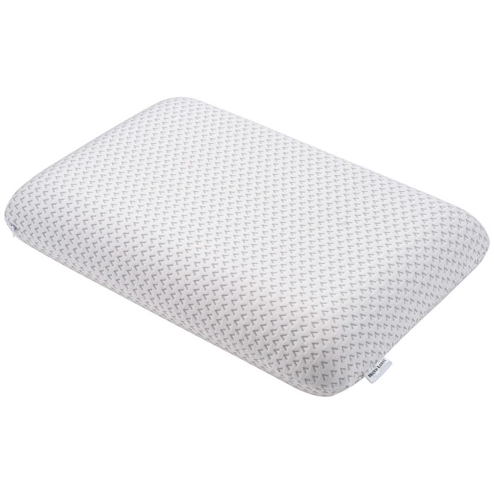 Classic pillow ARDESTO Sleepwell 60х40х12cm, aircell memory foam, white