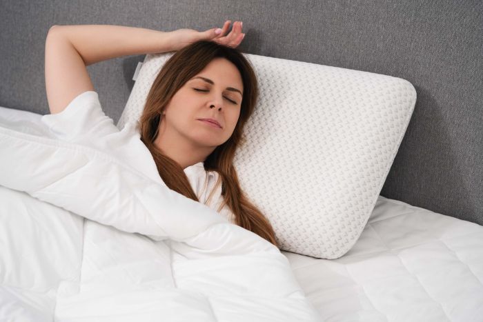 Подушка ортопедическая ARDESTO Sleepwell, 60х40х12см, классическая прямоугольная, пена мемори, белый