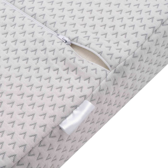 Подушка ортопедична ARDESTO Sleepwell, 60х40х11/9см, хвиля, піна меморі, білий