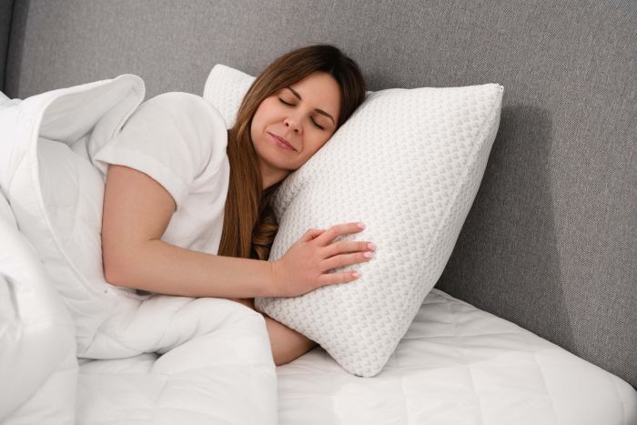 Подушка ортопедична ARDESTO Sleepwell, 50х70см, прямокутна, піна меморі, білий