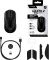 HyperX mouse Pulsefire Haste 2 mini, RGB, USB-A/WL/BT, black