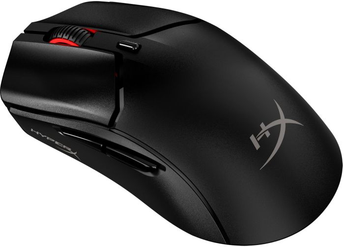 HyperX mouse Pulsefire Haste 2 mini, RGB, USB-A/WL/BT, black