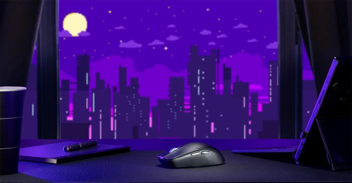 Мышь ASUS ROG Strix Impact III, RGB, WL/BT, чёрный
