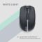 Mouse 2E MF270 Rechargeable, White LED, WL, black
