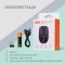 Mouse 2E MF270 Rechargeable, White LED, WL, black