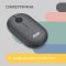 Mouse 2E MF300 Silent, WL/BT, graphite-black