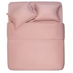 Простирадло ARDESTO Mix&Match Premium, 240x260см, 100% бавовна, сатин, рожевий світлий