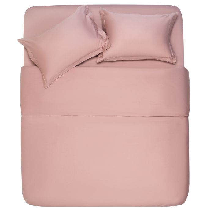 Простынь ARDESTO Mix&Match Premium, 240x260см, 100% хлопок, сатин, розовый светлый