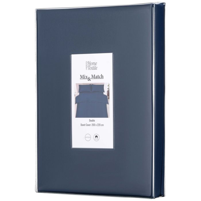 Пододеяльник ARDESTO Mix&Match, 200х220см, 100% хлопок, сатин, синий