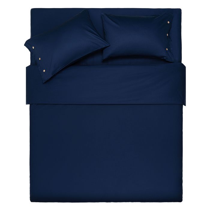 Flat sheet ARDESTO Mix&Match 240x260cm, 100% cotton, sateen, blue